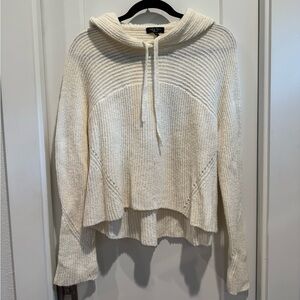 rag & bone Cream Cowl Neck Sweater